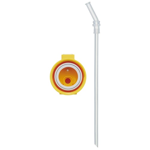 Skater STOT5ST Cap Unit One Touch Straw Stainless Steel Bottle Parts Yellow Parts Replacement Spare P-STOT5ST-CU-A