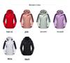 Wasserdichte Outdoor-Windjacke: Unisex Drei-in-Eins Dickes Warmes Jacken-Set