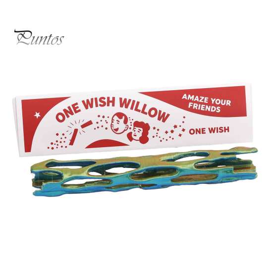 Mystic Willow Replica 3D Printed Wish Stick, Interactive Wish-Making Ornament, Legend Inspired Rare Keepsake Experience Souvenir for Kids Adults,