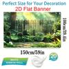 1Pcs Lush Tropical Jungle Leaves Wood Fence Decoration Background Nature Backdrop Decorations For Photo Studio Photo Booth Party