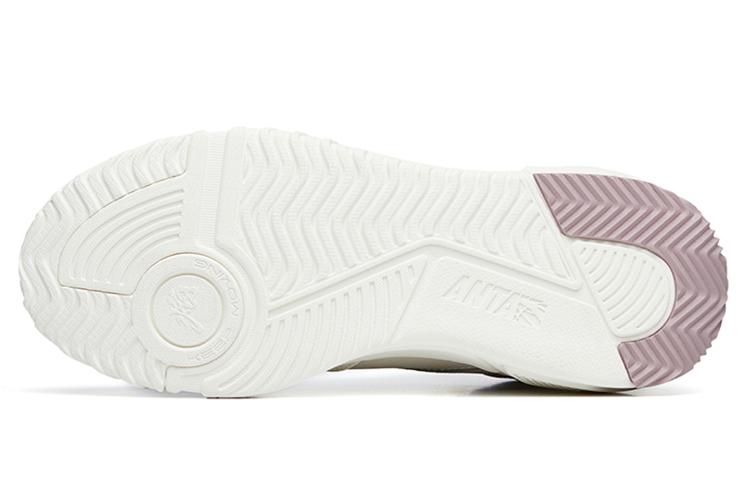 Women's Sneakers Anta Flame High top Skateboard Shoes Women's White Purple
