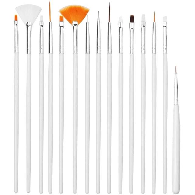 30 шт. Кисточки для рисования на торте, Кисточки для декорирования торта, Пищевая кисточка для краски, Набор инструментов для DIY помадки и сахара, Набор инструментов для декорирования торта, Набор кисточек для печенья, Чулки белый