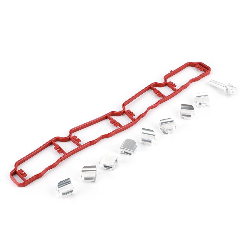 Aluminium Alloy Intake Manifold Delete Kit  Runner Flap Delete Removal Fit for TT A3 A4 2.0T FSI EA113 Engines