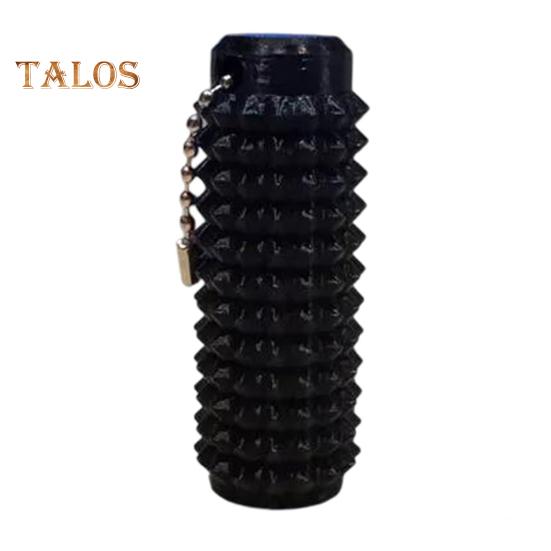 Spiky Grippie Stim Nyckelring Ficka Mini Lugnande Fidgetleksak Spiky Hård Massage Nyckelring för Stresslindring Ångestminskning