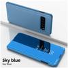 S20 For Galaxy Fe Mirror Touch Flip Phone Protective Case Daily Use