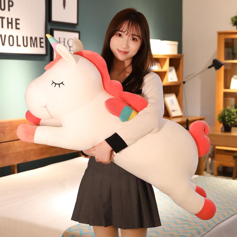 New Large-size Ragdoll Girl Plush Toys Unicorn Doll Creative Valentine's Day Gift