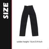1/12 Action Figure Pants 6 Inch Woman Trousers Doll Clothing Miniature Costume