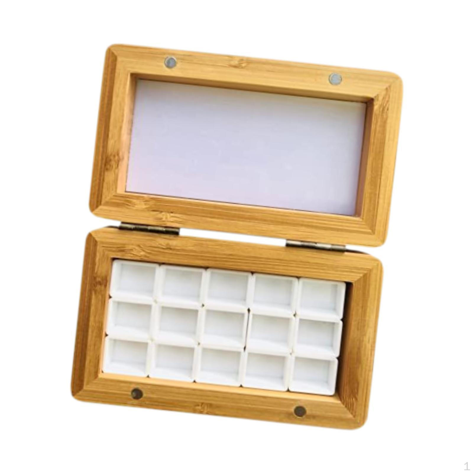 Набор акварельных красок с деревянным поддоном Light Brown