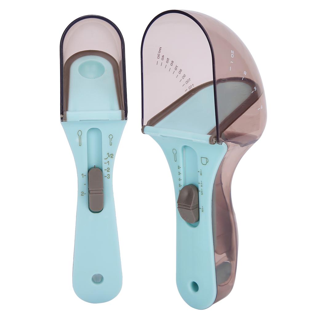 Adjustable Measuring Spoon Multifunctional Cooking Metering Scoop Precise Scale Baking Accessories