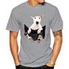 New Men T Shirt Bull Terrier In Pocket Funny T-shirt Women T-Shirt