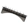 10 Steckplätze Klingenhalter Gitterbasis Design Haarschneider Aufbewahrungskoffer Professioneller Organizer