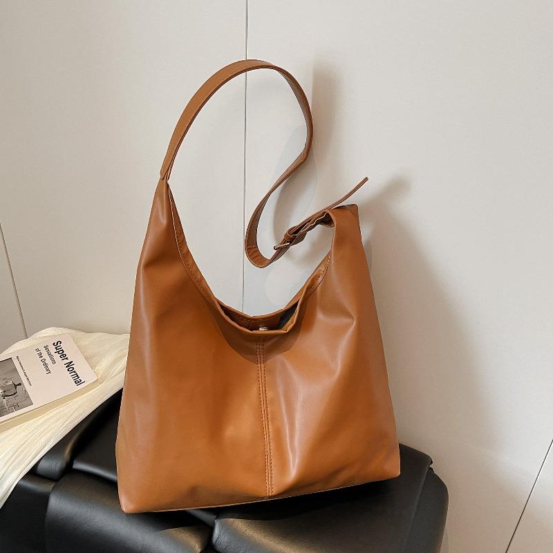 Large capacity bag women's autumn new fashion shoulder bag simple fashion large capacity commuter tote bag women