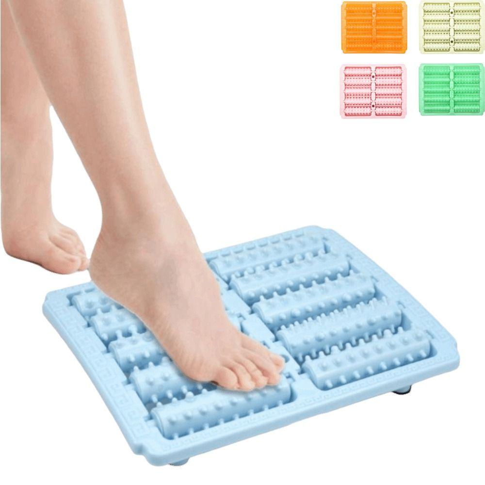 New Raised Foot Massager Trigger Point Reflexology Acupressure Foot Acupressure Massager Foot Roller Massager Care