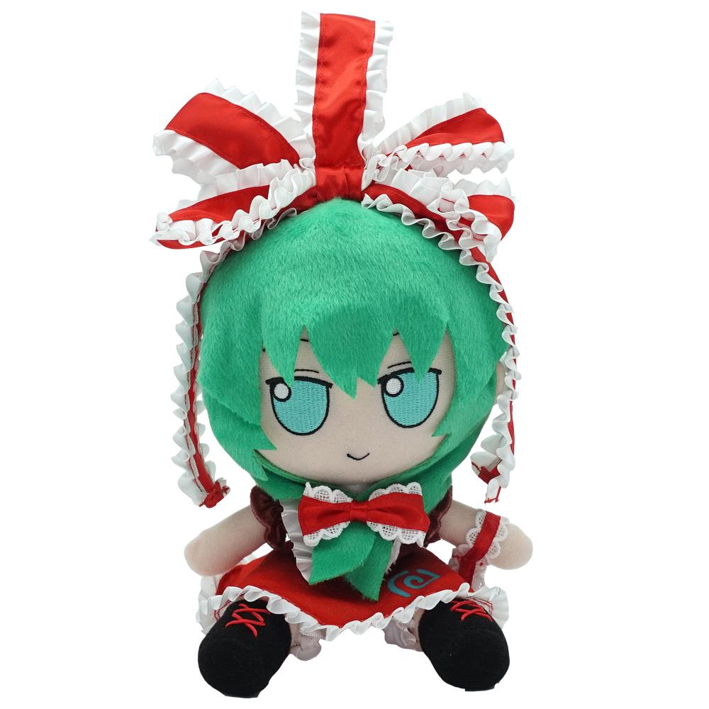Fumo TouHou Project Hina Kagiyama Cosplay Plush Doll Stuffed Toy Plushie Figurine Throw Pillow Sitting Fans Collection Gift