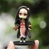 Q Version Demon Slayer Handicrafts 6-piece Mini Figurines Set 11cm For Display
