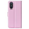 For OnePlus Nord CE4 Lite 5G/Oppo K12x 5G (China) Phone Case Litchi Texture Shockproof Leather Wallet Cover