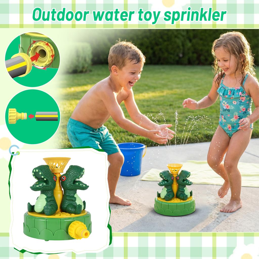 Wasserspielzeug für draußen, Rasensprenger für Kinder und Kleinkinder, Sommer-Gartenspielzeug für draußen, Mädchen Jungen Alter 3 4 5 6 7 8 Jahre