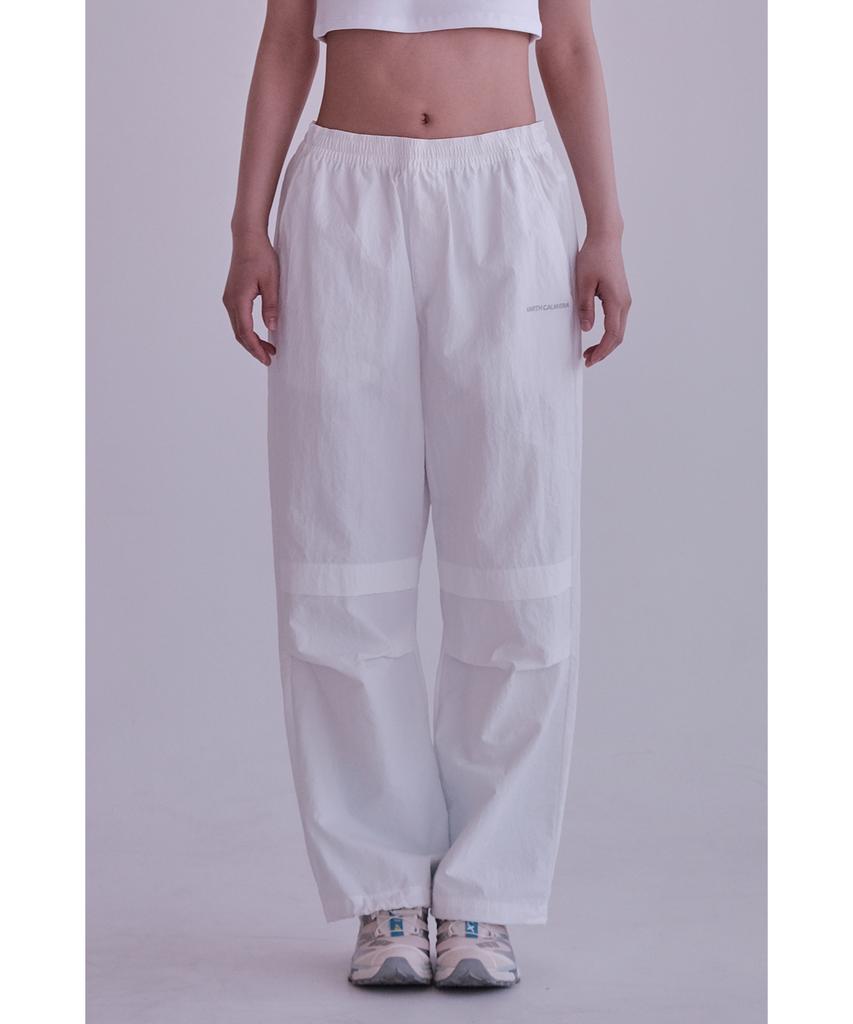 Eolseukamela [Reorder] Lightweight Parachute Pants Women_White