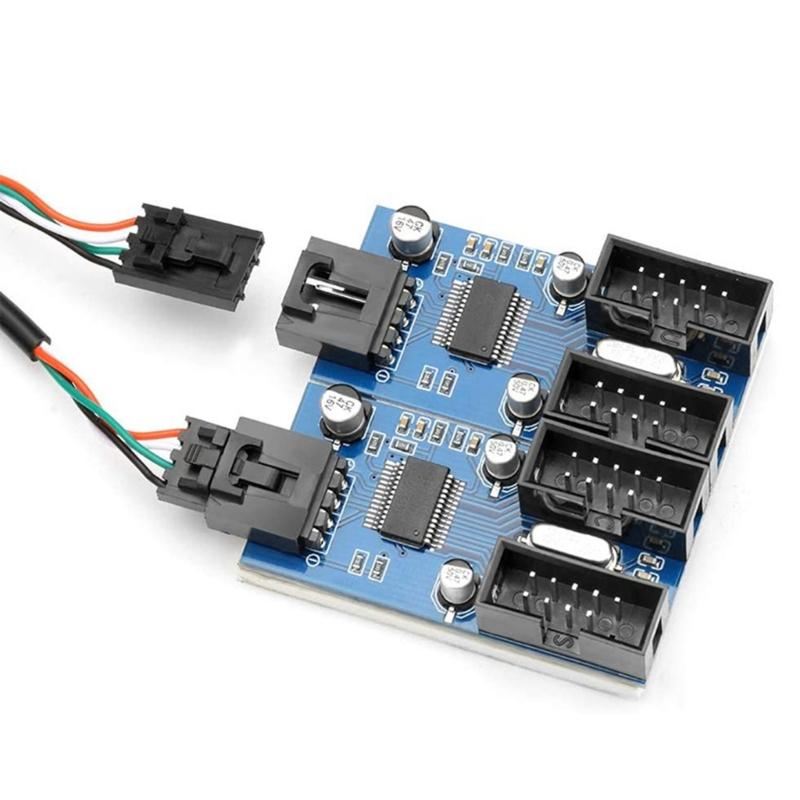 9Pin USB Splitter Motherboards USB 9Pin Expansion Solves Insufficient Port Issue for Desktop Users