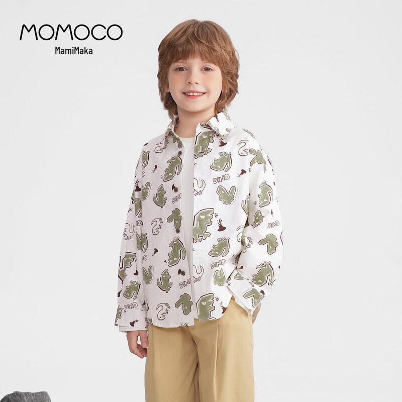 MOMOCO Boys  Full Print Fashion Long Sleeve Shirt 105