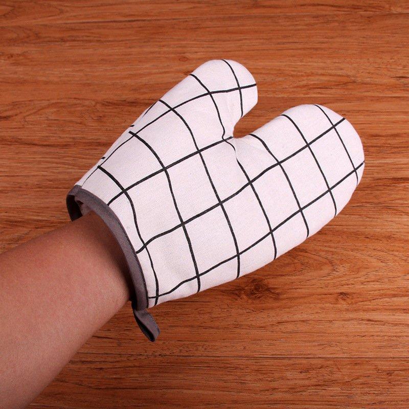 1 PCS Heat-Insulated, Anti-Scald Microwave Oven Gloves, High Temperature Resistant Thickened Baking Oven Gloves