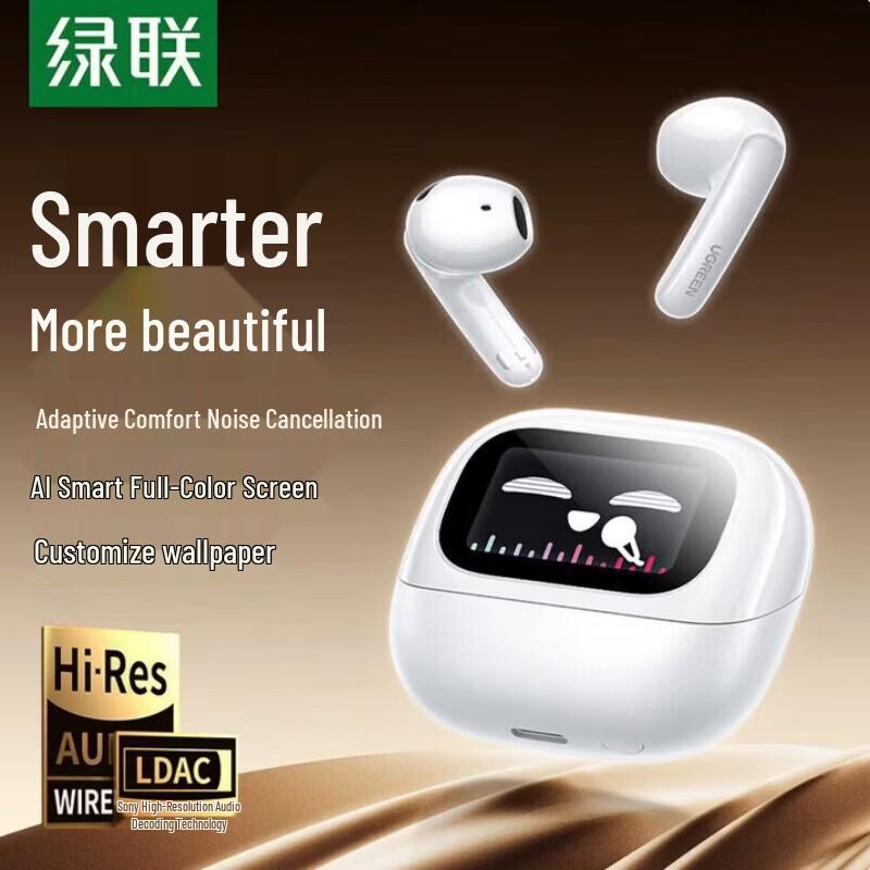 

UGREEN H6 Magic Semi-In-Ear Adaptive Noise Cancelling Bluetooth Earbuds