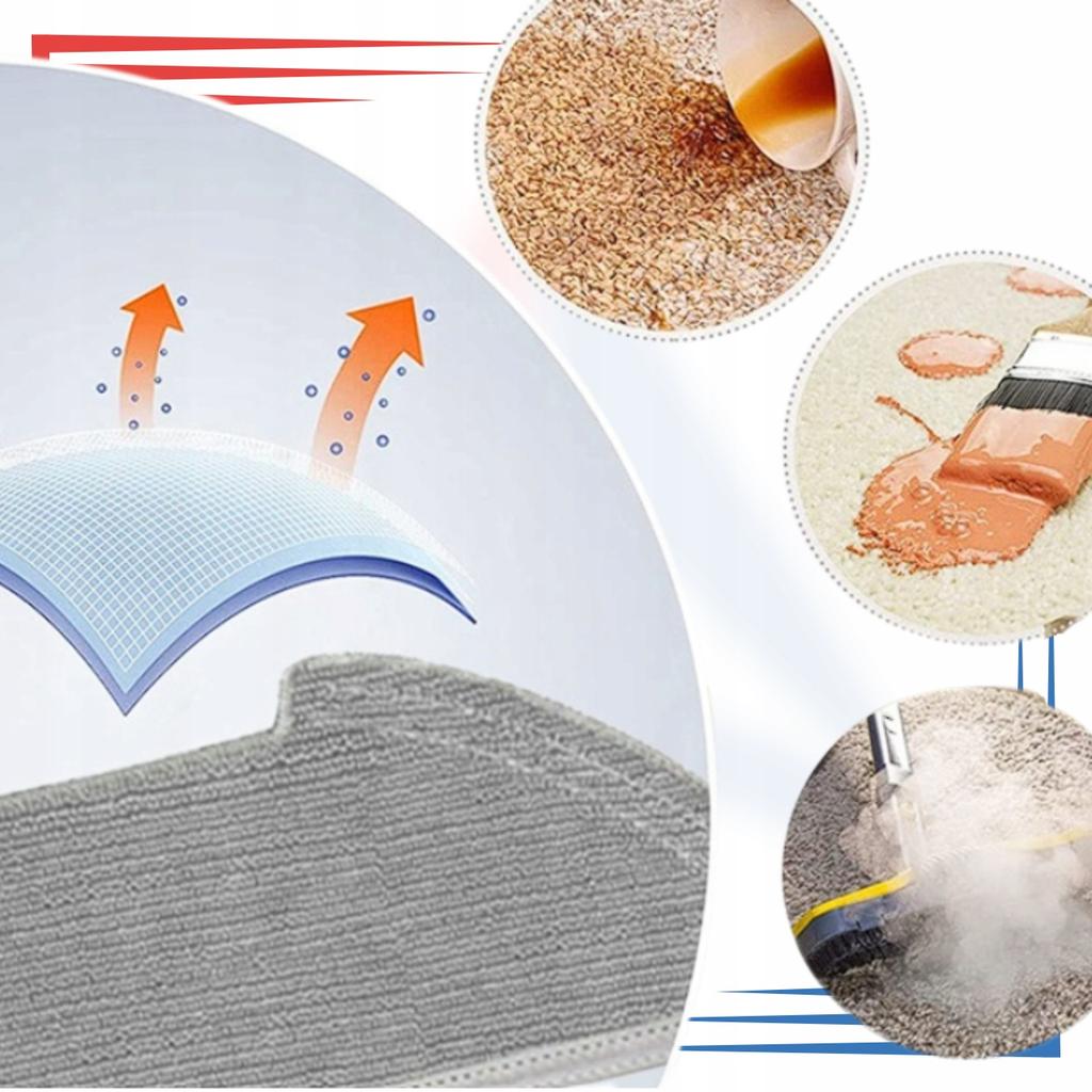 3 X Mop Do Xiaomi Mi Robot Vacuum Mop 2 Pro Ściereczki Do Robota