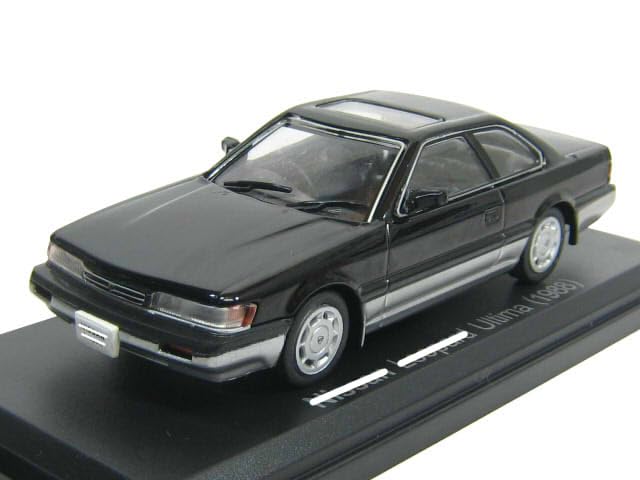 IXO scale Nissan Leopard Ultima Black 1/43 F31, 1988,