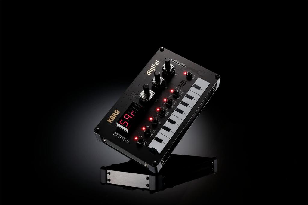 KORG DIY Synth Kit Schwarz NTS-1 Digitales Kit