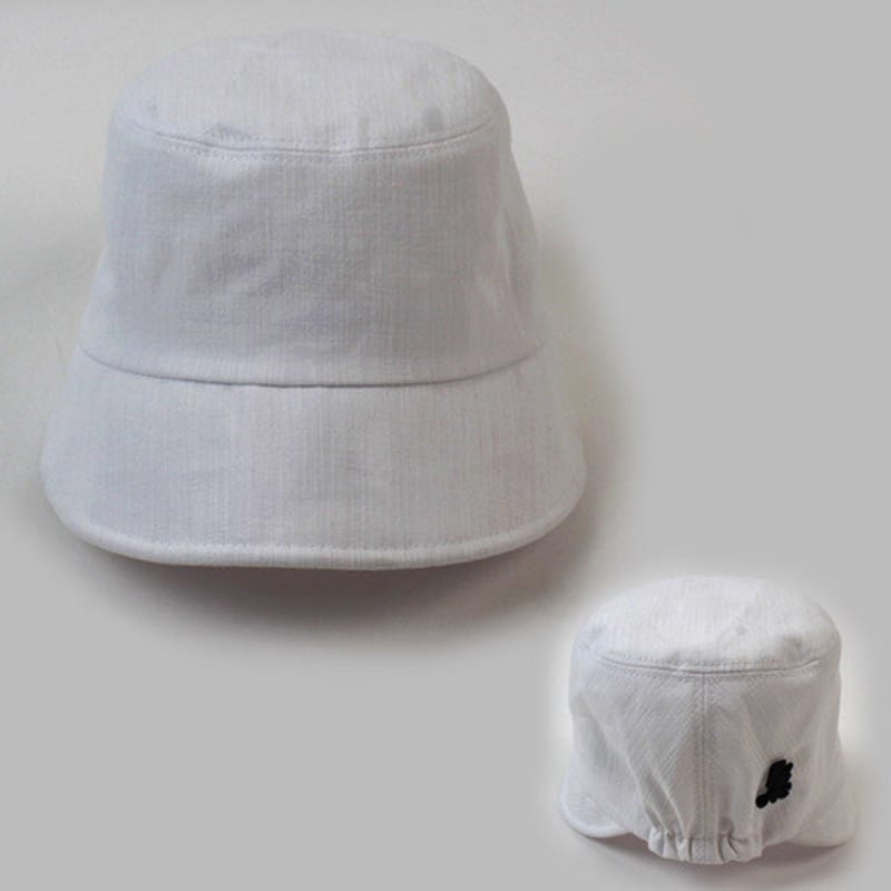 

Universal chemistry Linen Backopen White Drop Bucket Hat FREE