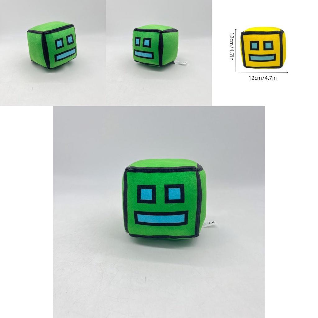 Měkká a nadýchaná plyšová hračka Geometry Dash, perfektní do vaší sbírky