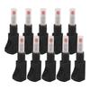 10PCS Telescopic Banana Plugs 4mm CAT II 600V 32A PE Sheath for Industrial Security 3C Digital EquipmentBlack