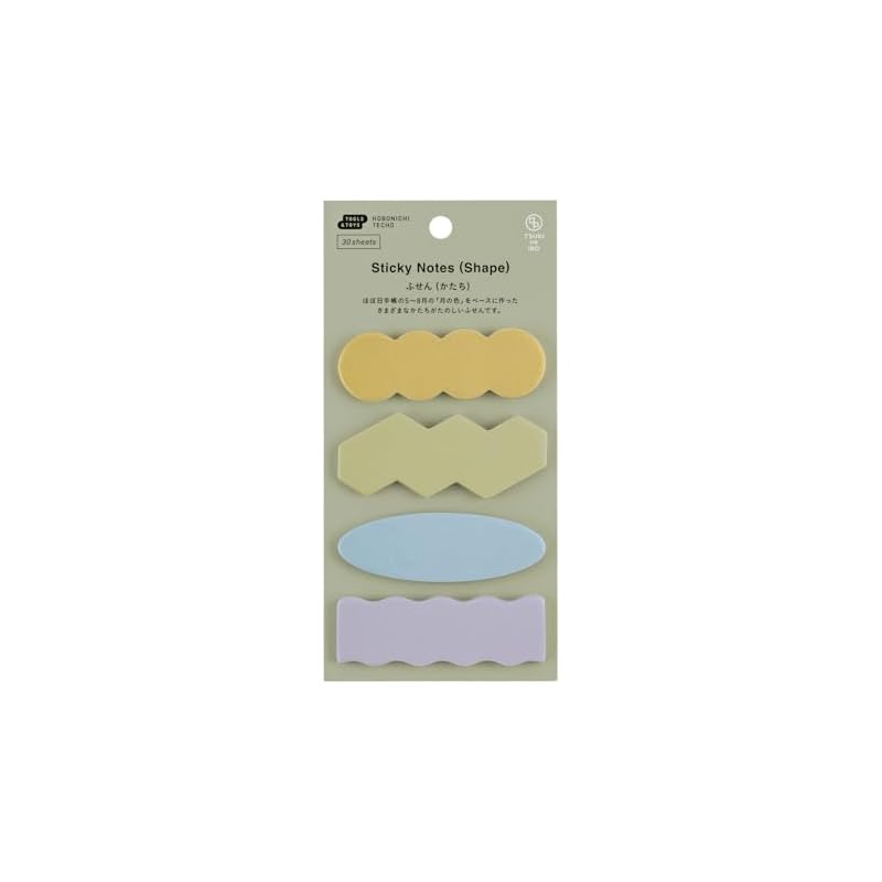 Hobonichi Techo TSUKI No IRO/Sticky Notes (Shape) Planner Accessories