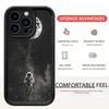 New Grooved Black Astronaut Ladder Case for iPhone 14-17 Pro Max.