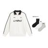 Li Ning Sports Fashion Collection Sweatshirt Unisex Ivory AWDU919-1