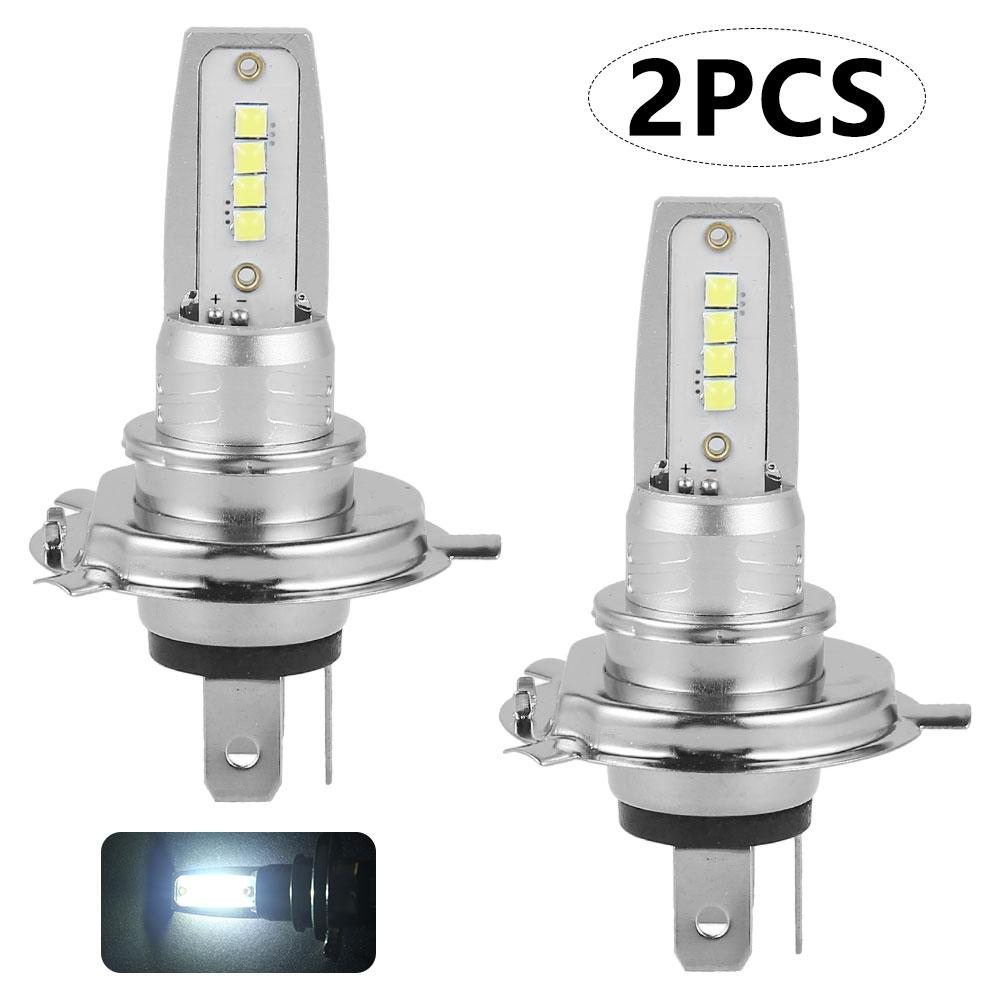 1/2 Pcs H4 Halogen Headlight Bulb for Car Motorcycle H4 Fog Light Far Near Light Bulbs General Purpose Replacement Accessories