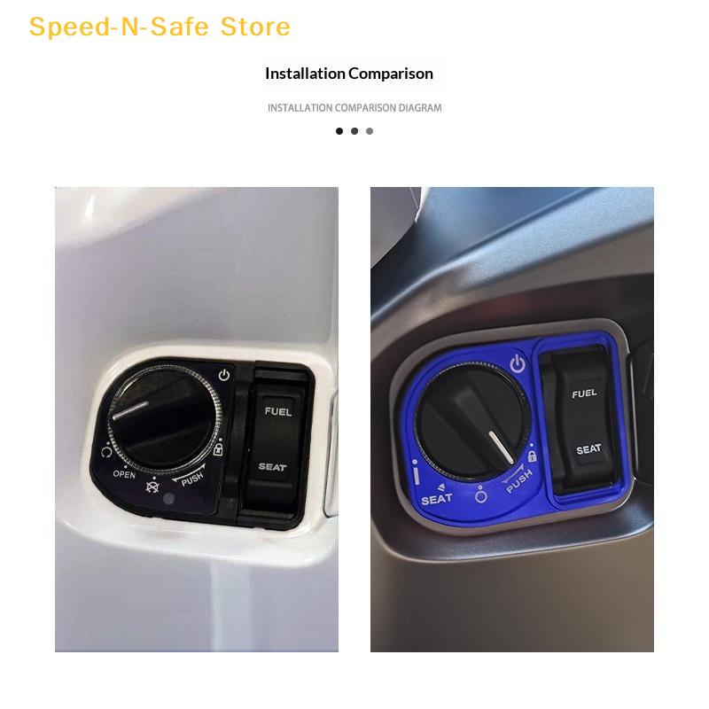 Protective Smart Key Switch Cover for GTRS GIORNO Plus LEAD 125 PCX 160 CLICK 160 SCOOPY Everyday Motorcycle Security Upgrade