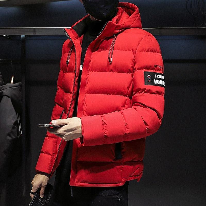 YULEgowinner Mens Warm Hooded Winter Casual Thicken Coat Outwear Parkas Jacket YULEgowinner Mens Warm Hooded Winter Casual Thicken Coat Outwear Parkas Jacket