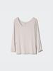 Uniqlo Japan HeaTTech U Neck T 8 Min Sleeve