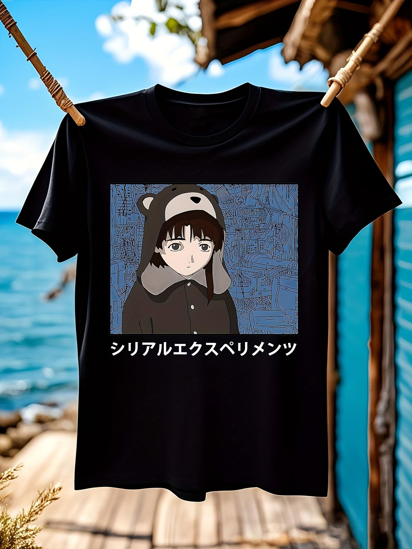 Anime Graphic Tshirt Graphic Tshirt - Serial Experiments ... S