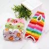 1Pcs Breathable Dog Cats Jumpsuit Pet Supplies  Cartoon Cat Sterilisation Clothes Print Anti-Scratch Pet Surgery Suit