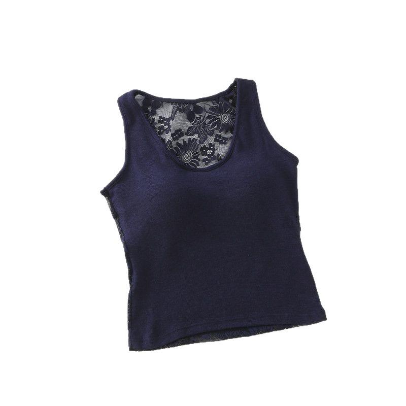 Francouzská sexy krajková tílka s dutými zády pro ženy - Kolekce raného podzimu