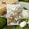 MòMò PET Elegant Retro Girl Reading Series - White Ink Journal Decorative Sticker Pack