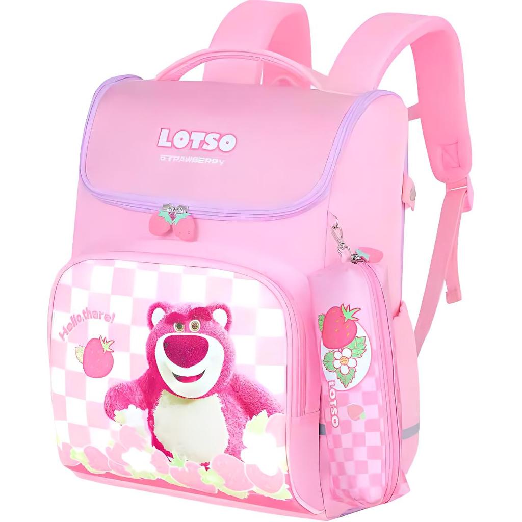 New Disney Polyester Student Bag Regular Kids' Pink MH-B26043