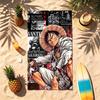 ONE PIECE (14) Theme Beach Towel Sand Resistant Soft And Comfortable Suitable For The Pool Camping Yoga And Diving A Travel