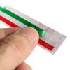 40 X1,5 Cm PVC Italia Bandiera Lunga Striscia Adesiva Decalcomania Distintivo Colore Vivace Adesivo Universale per Auto Styling Auto Accessori Auto