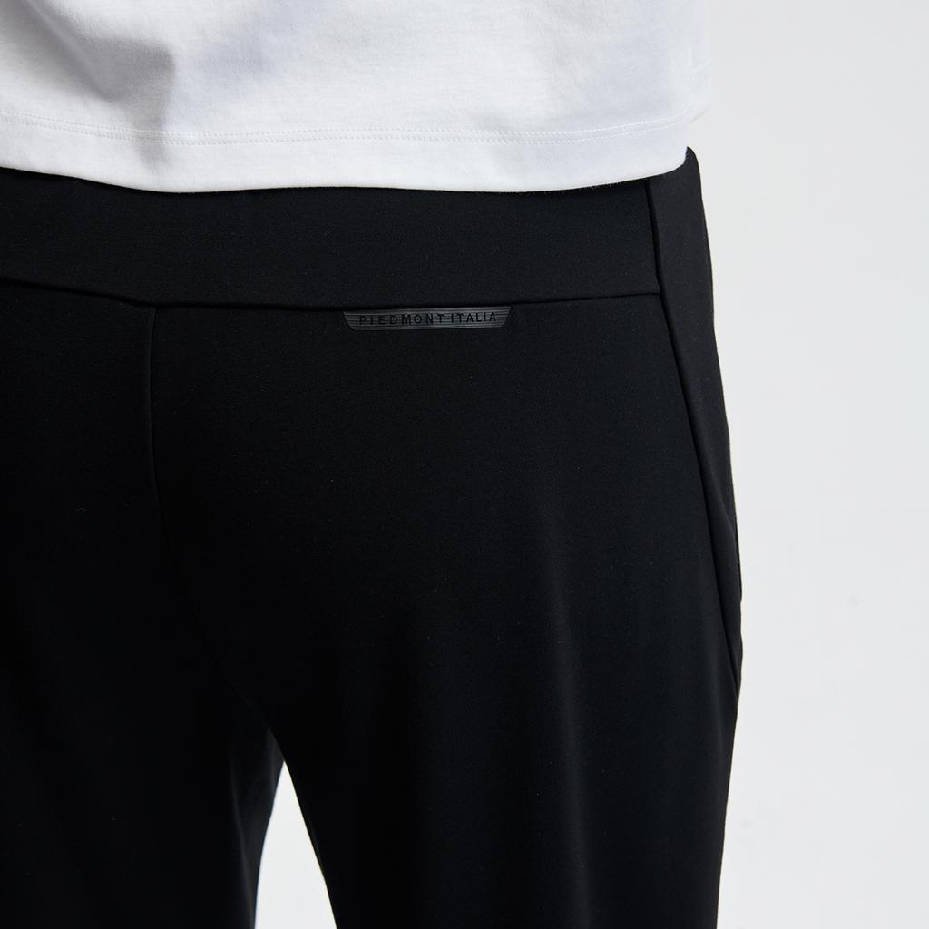 New FILA Knitted Sweatpants Men's Jet Black F11M422602FBK