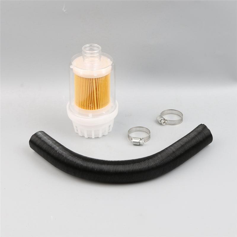 A03E-Air Heater Duct Pipe Parking Heater Yellow Air Intake Filter Silencer For Webasto Dometic Eberspacher