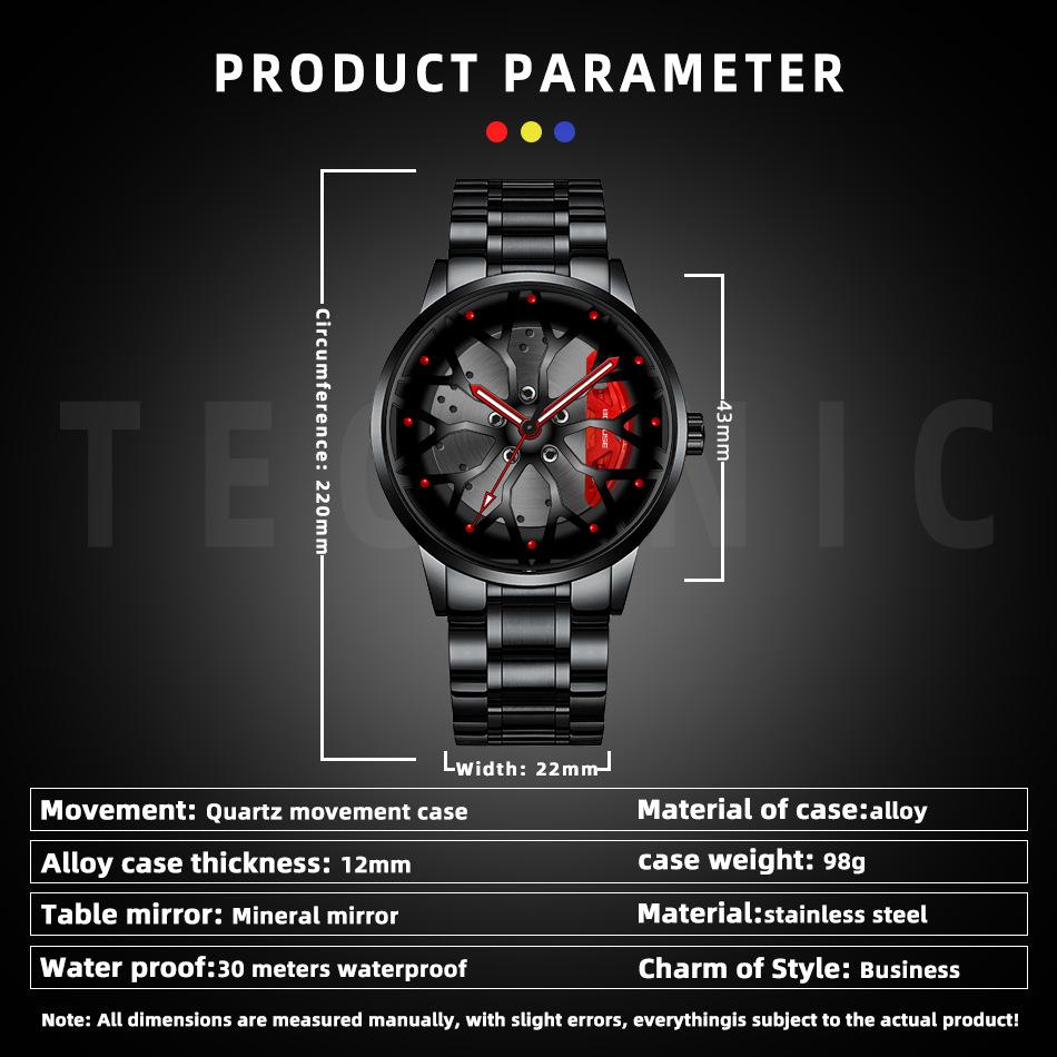 Ceas Casual Bărbați Ceas Business Ceas Sport Ceas Quartz Ceas Hollow Ceas din Oțel Inoxidabil