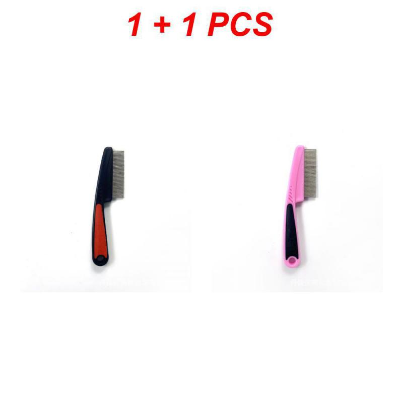 

2/3 шт. гребни от блох и клещей уменьшают выпадение волос удобные зудящие нержавеющая сталь бестселлер черный и красный самый высокий рейтинг